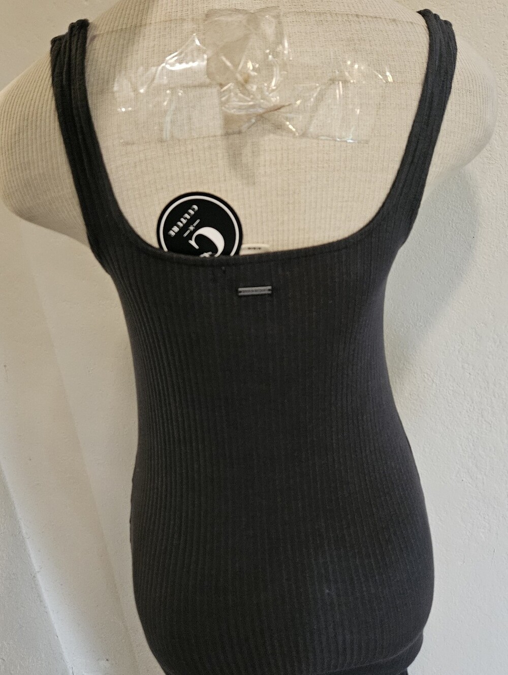 BILLABONG NISSI HENLEY Ribbed Bodycon DRESS Size M - Picture 6 of 11